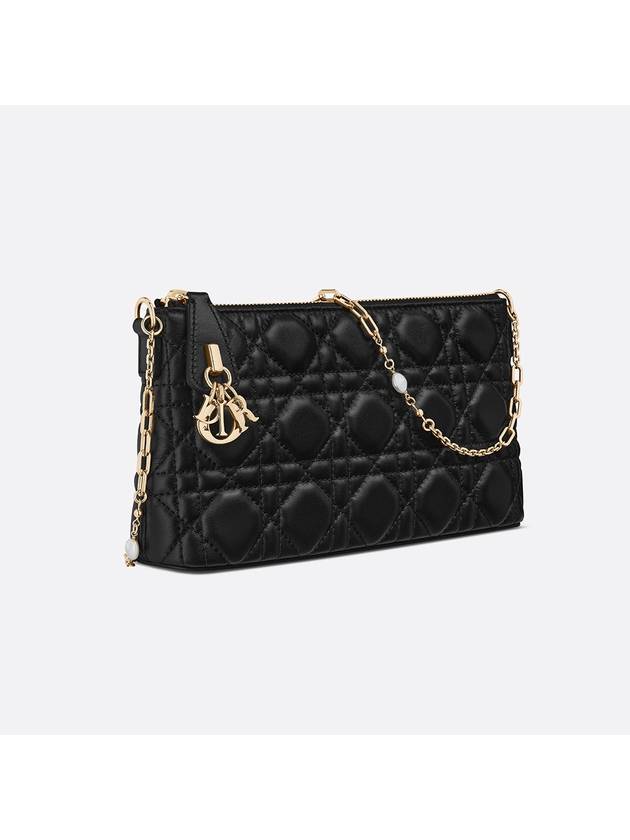 Miss Cannage Lambskin Small Shoulder Bag Black - DIOR - BALAAN 3