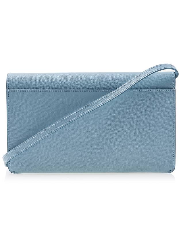 Trunk Saffiano Cross Bag Blue - MARNI - BALAAN 4