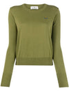 ORB Embroid Logo Knit Top Green - VIVIENNE WESTWOOD - BALAAN 2