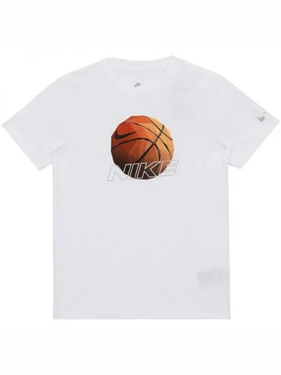 Genuine Junior Sportswear Basketball Tee DJ6625 100 - NIKE - BALAAN 2