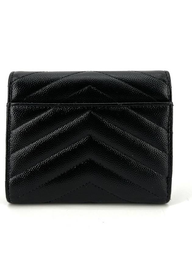 Monogram Envelope Gold Ring Wallet 403943 - SAINT LAURENT - BALAAN 5