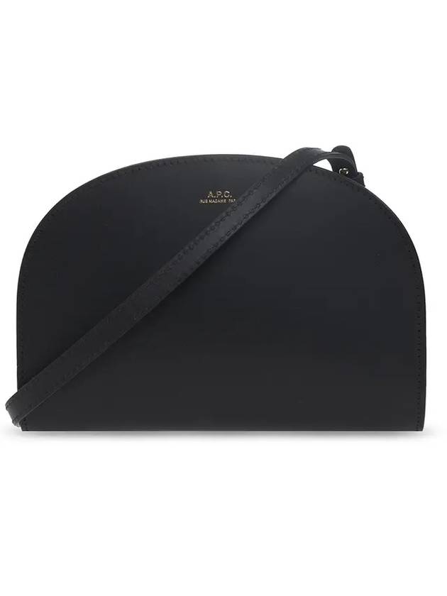 Demi Lune Half Moon Cross Bag Black - A.P.C. - BALAAN.