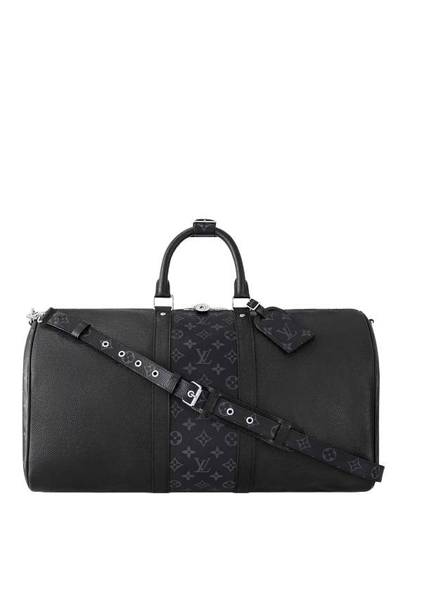 Louis Vuitton Keepall Bandouliere 50 Duffel Bag Black - LOUIS VUITTON - BALAAN 1