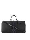 Keepall Bandoulier 50 Duffel Bag Black - LOUIS VUITTON - BALAAN 1