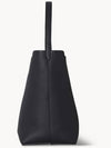 Women Park Medium Leather Tote Bag Black - THE ROW - BALAAN 4