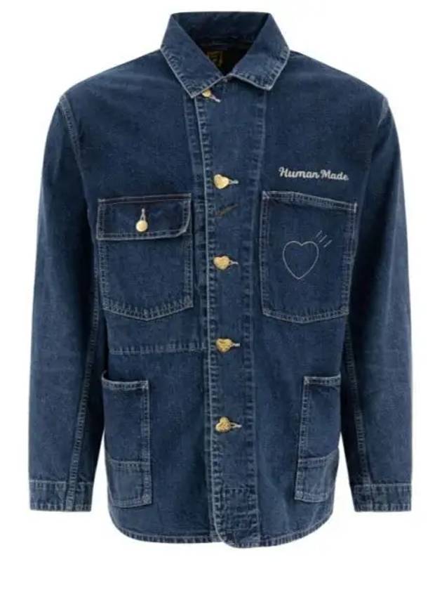 Coverall Denim Jacket Indigo - HUMAN MADE - BALAAN 2