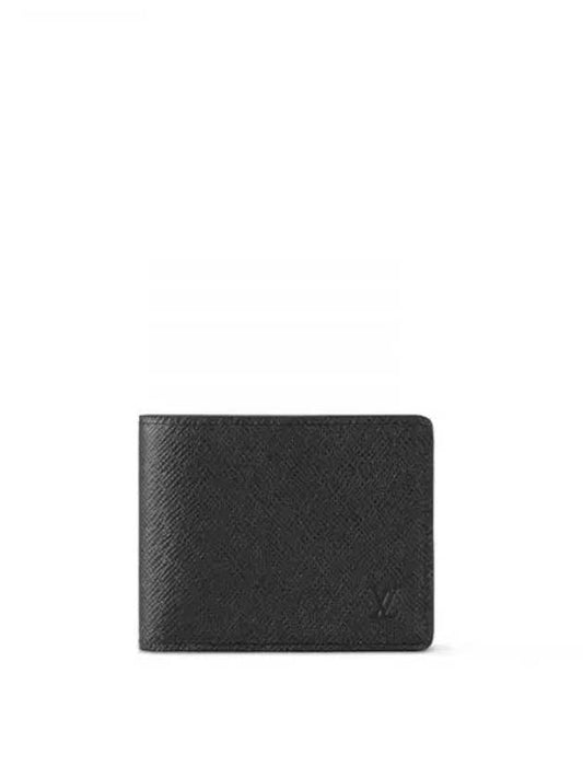 Slender Wallet Taiga Black - LOUIS VUITTON - BALAAN 2