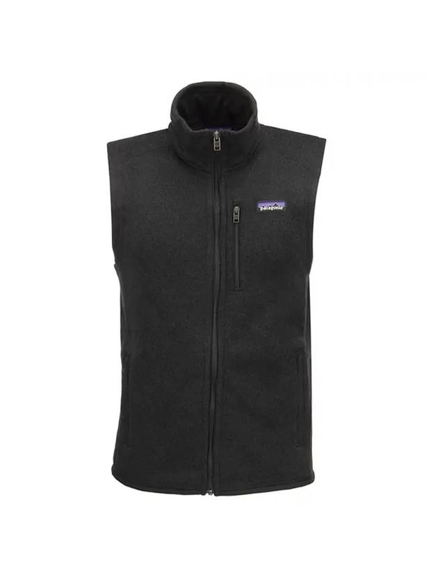 Men's Better Fleece Vest Black - PATAGONIA - 1