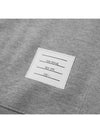 4 Bar Loopback Jersey Sweatshirt Light Grey - THOM BROWNE - BALAAN 6