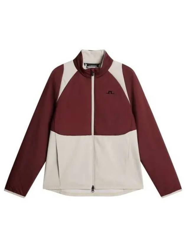 Shona Hybrid Jacket Cabernet - J.LINDEBERG - BALAAN 2