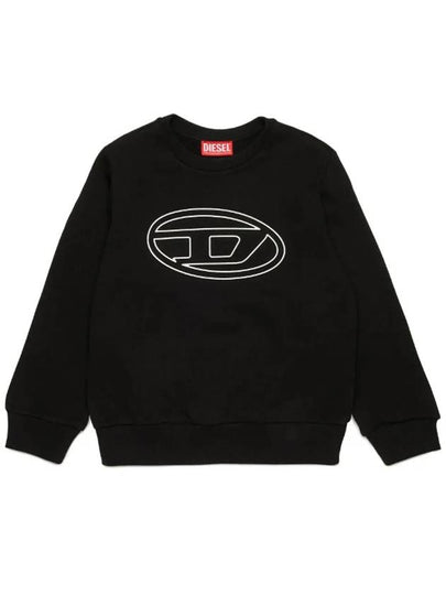 Kids Logo Print Sweatshirt J01787 0IEAX K900 - DIESEL - BALAAN 2