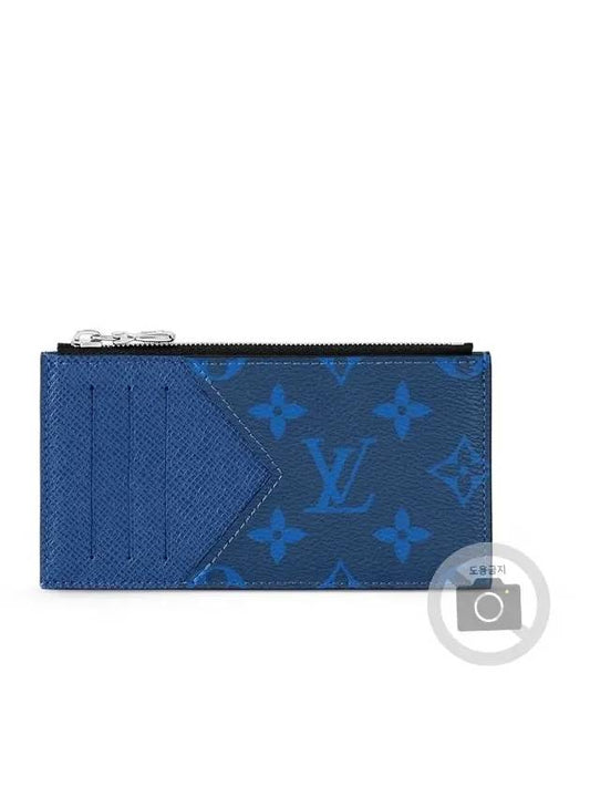 Taigarama Coin Card Wallet Blue - LOUIS VUITTON - BALAAN 2