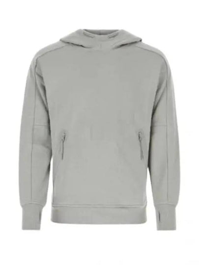 Diagonal Raised Fleece Goggle Hoodie Grey - CP COMPANY - BALAAN 2