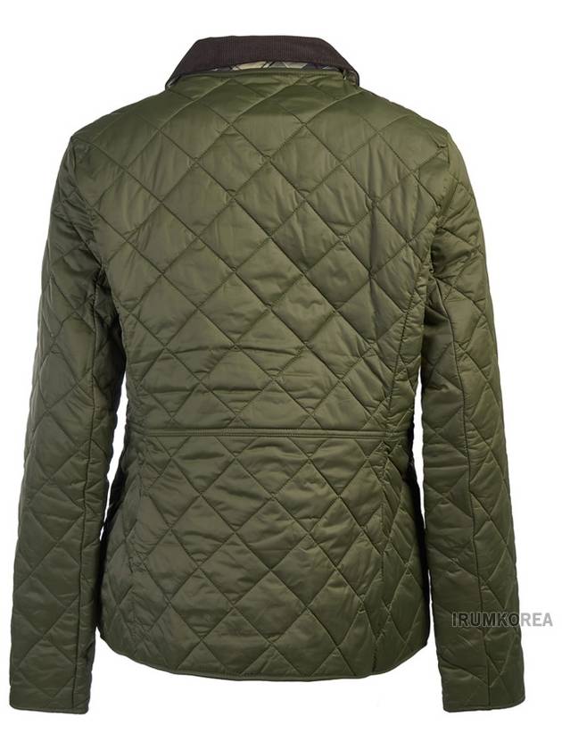 Deveron Quilting Jacket Pale Pink Olive - BARBOUR - BALAAN 4