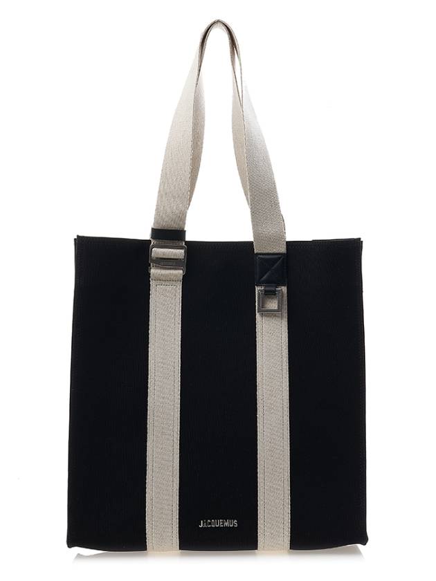 Le Cabas Cuedra Cotton Tote Bag Black - JACQUEMUS - BALAAN 2