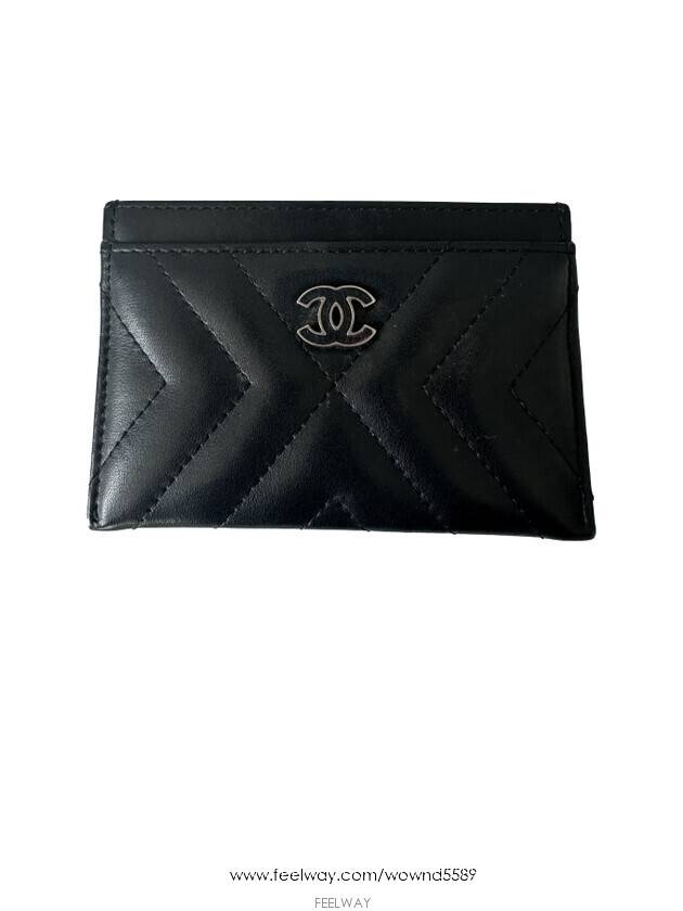 Chanel Women s Lambskin Card Wallet Holder - CHANEL - BALAAN 1