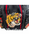 Tiger Canvas Backpack Black - GUCCI - BALAAN 5