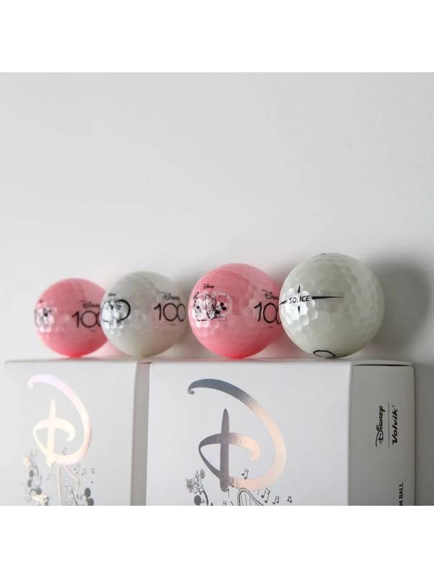 Golf Ball Disney 100th Anniversary Jewelry Solice 4 Balls - VOLVIK - BALAAN 5