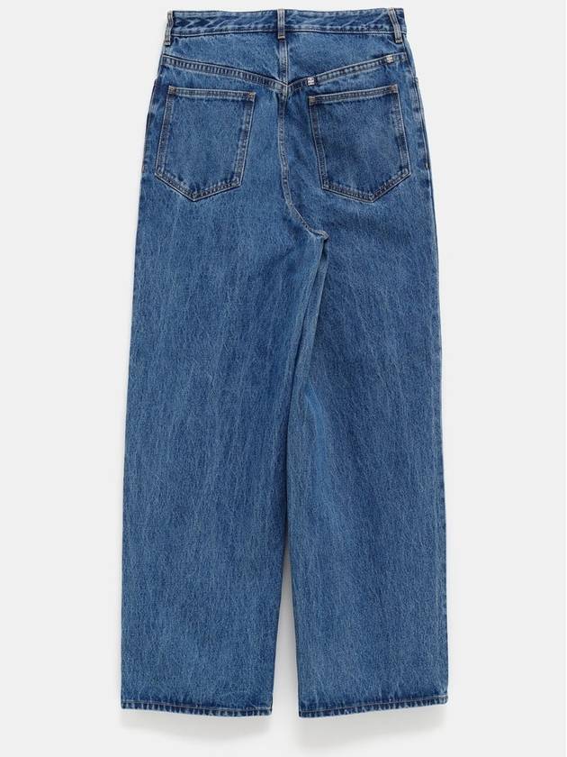 Low Crotch Wide Jeans in Denim - GIVENCHY - BALAAN 2