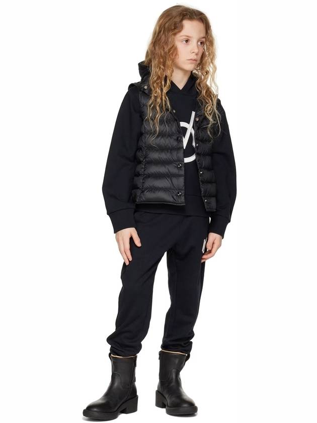 Kids LIANE Lightweight Padded Vest Black Girls 8A - MONCLER - BALAAN 4