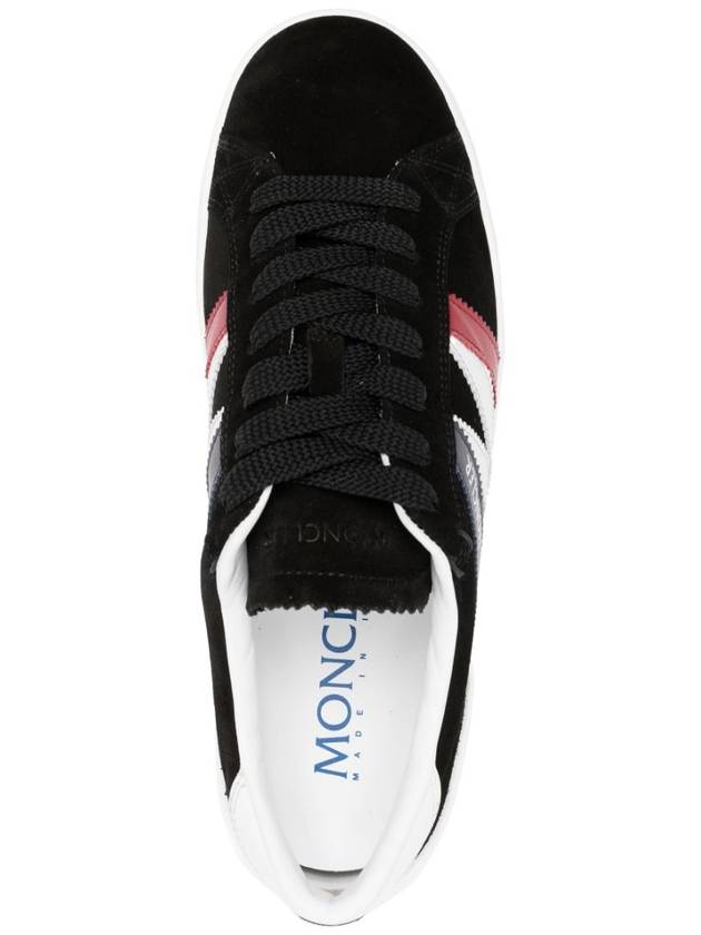 Monaco M Trainer Low Top Sneakers Black - MONCLER - BALAAN 5