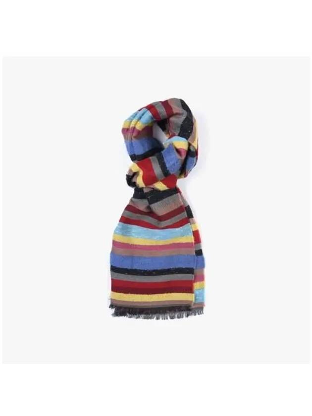 Striped Wool Muffler - PAUL SMITH - BALAAN 5