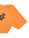 Wild Donkey Bears printed cotton tshirt T BEARS STRONG WASHED ORANGE - WILD DONKEY - BALAAN 4