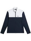 Men s Banks Zip up Golf Midlayer Navy GMJS12481 6855 - J.LINDEBERG - BALAAN 1