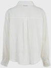 Coconut Loose Fit Linen Shirt Ivory - MICANE - BALAAN 7