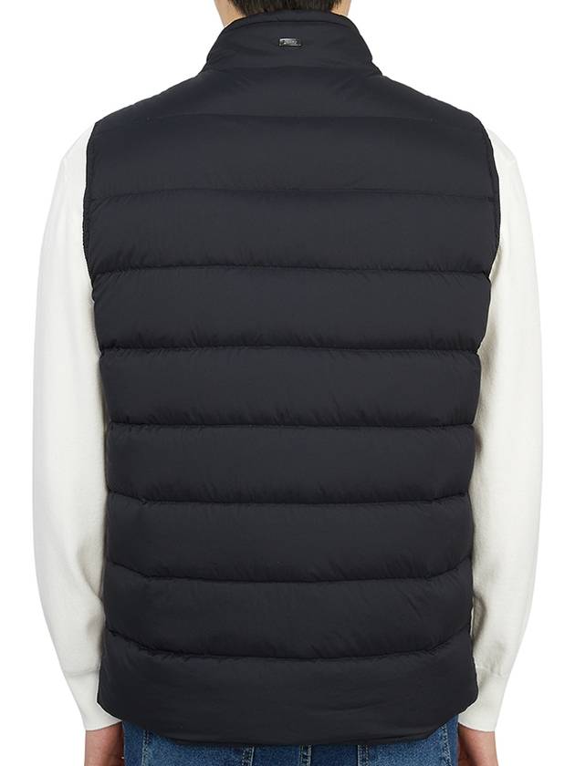 Down Padded Vest Navy - HERNO - BALAAN 6