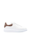 Men's Suede Heel Counter Oversole Low Top Sneakers White - ALEXANDER MCQUEEN - BALAAN 1