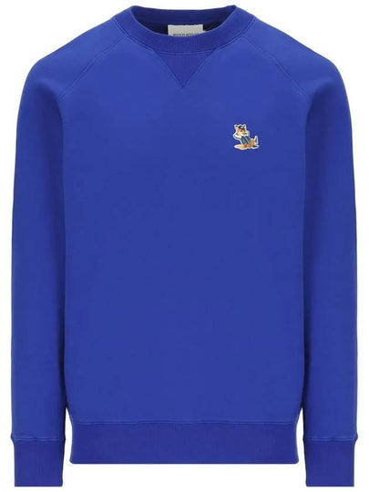 Dressed Fox Patch Classic Sweatshirt Deep Blue - MAISON KITSUNE - BALAAN 2