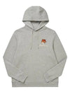 Fox Head Logo Hoodie Grey - BARBOUR - BALAAN 6