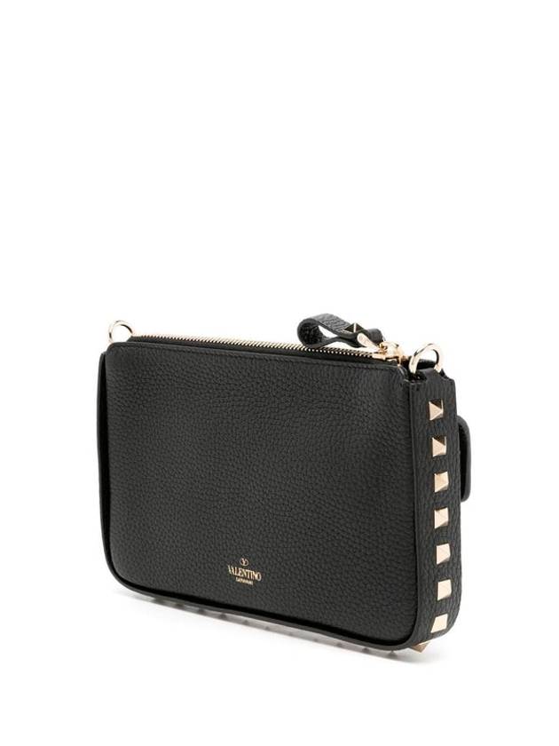 Rockstud Shoulder Bag Black - VALENTINO - BALAAN 4