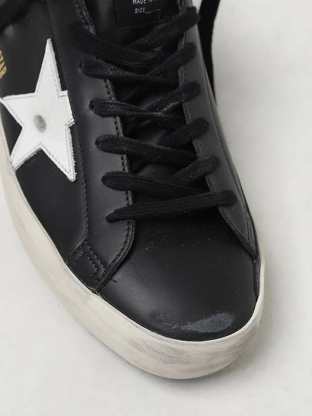 Superstar White Tab Sneakers Black - GOLDEN GOOSE - BALAAN 5