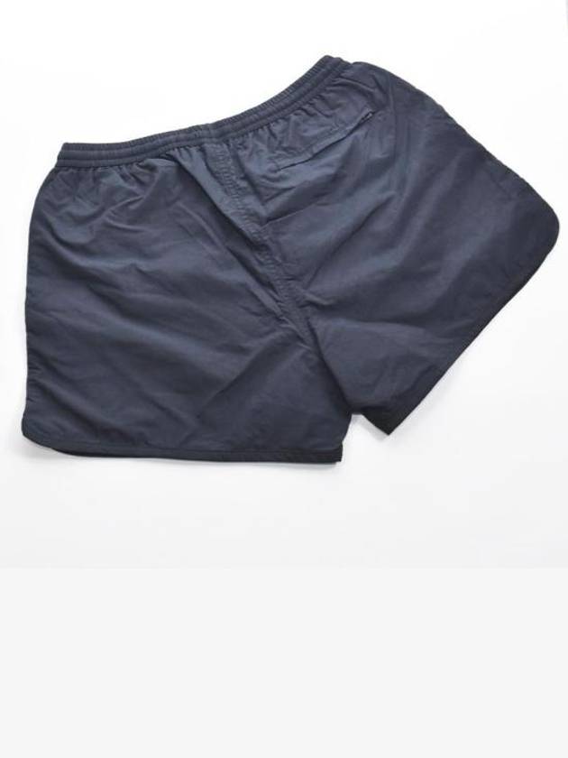 Heart Logo Swim Shorts Black - AMI - BALAAN 3