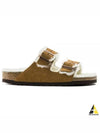 Arizona Shearling Sandals Mink - BIRKENSTOCK - BALAAN 2