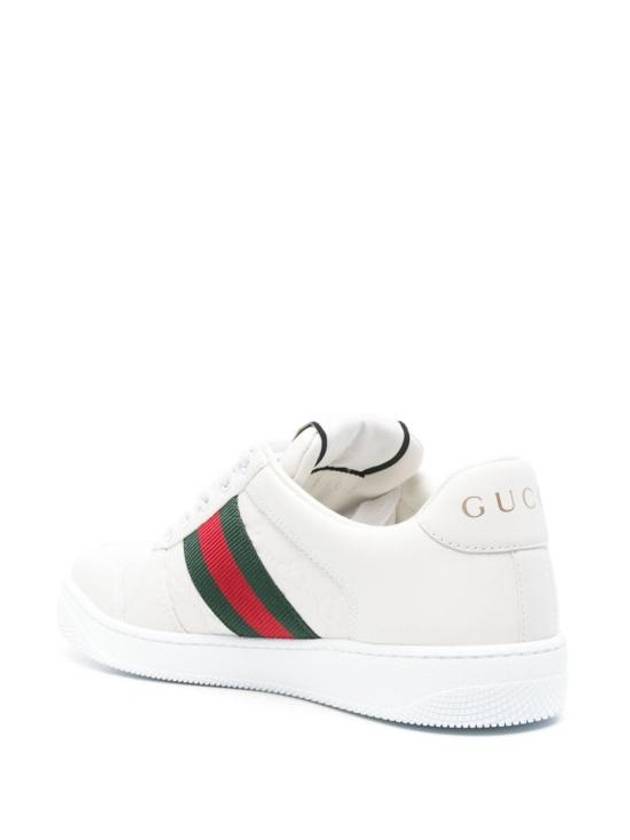 Screener Low Top Sneakers White - GUCCI - BALAAN 7