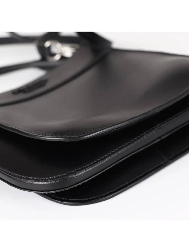 Margit Leather Small Cross Bag Black - PRADA - BALAAN 5