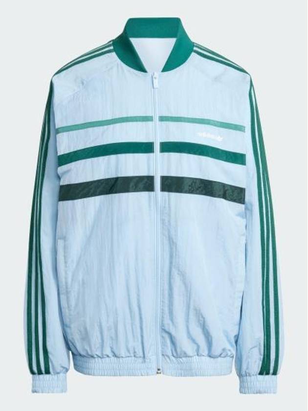 80S Elastic Cuffs Track Jacket Sky Blue - ADIDAS - BALAAN 2