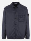 Garment Dyed Micro Yarn Primaloft Jacket Navy - STONE ISLAND - BALAAN 2