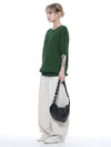 Women s LCRHK GN Linen Cable Round Half Knit Green - CHANCE'S NOI - BALAAN 6