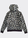 star camo hoodie zip up gray - AOX - BALAAN 5