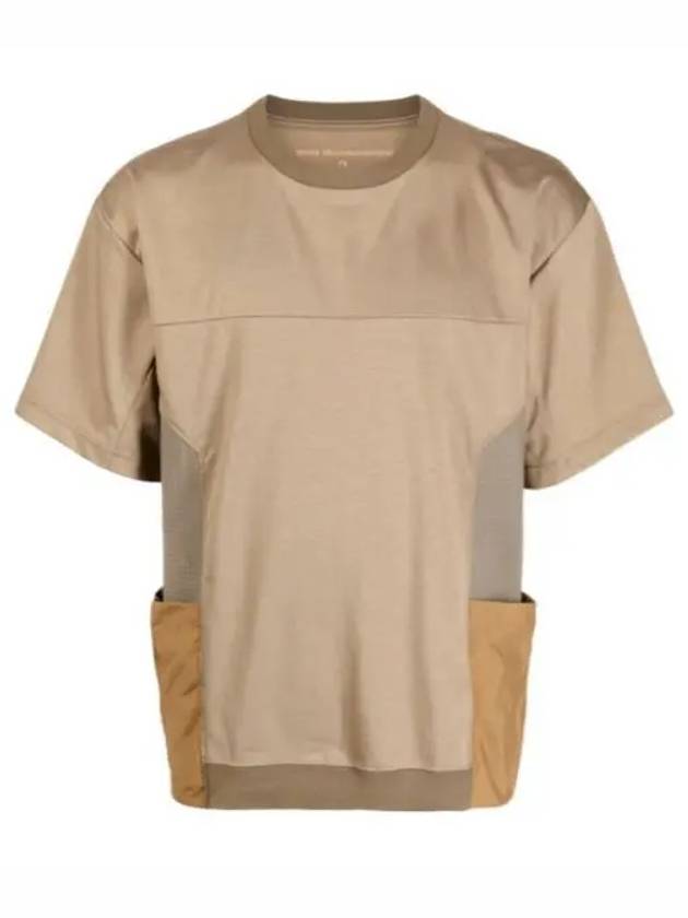 white MOUNTAINEERING DOUBLE KNIT POCKET T SHIRT WM2371506 BEIGE - WHITE MOUNTAINEERING - BALAAN 1