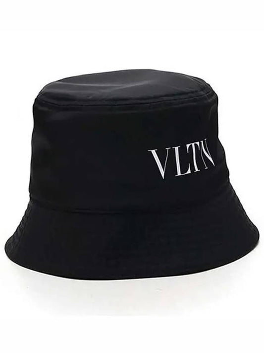 logo printed nylon bucket hat - VALENTINO - BALAAN 2