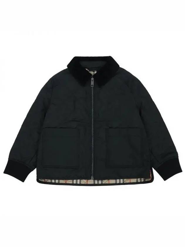 Kids Kids Jacket 8069337 A1189 BLACK - BURBERRY - BALAAN 2