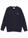 Fox Head Patch Classic Sweatshirt Navy - MAISON KITSUNE - BALAAN 2