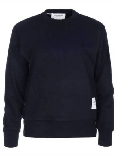 Center Back RWB Stripe Classic Loopback Crewneck Sweatshirt Navy - THOM BROWNE - BALAAN 2