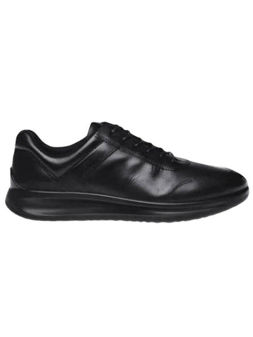 Men's Arquite Tie Oxford Low Top Sneakers Black - ECCO - BALAAN 1