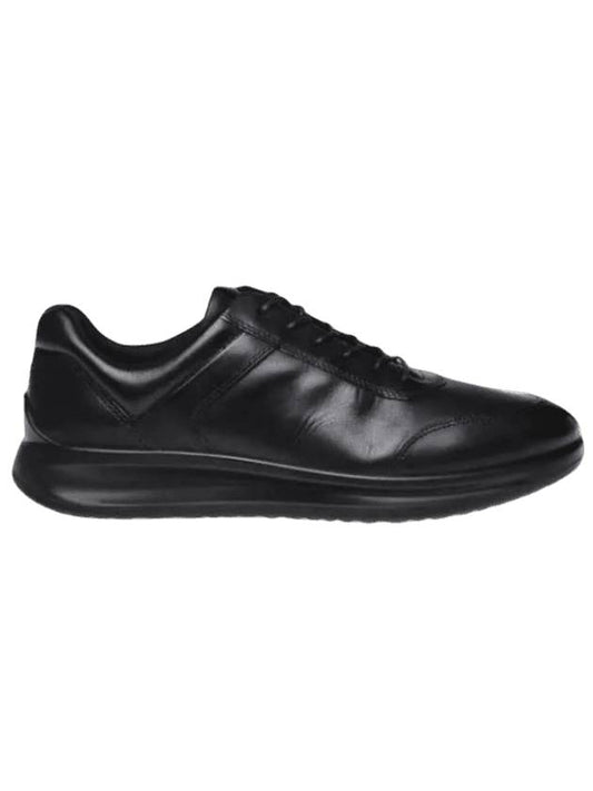 Men's Arquite Tie Oxford Low Top Sneakers Black - ECCO - BALAAN 1
